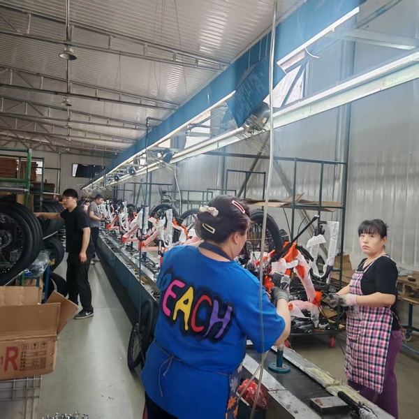 QINGDAO BESTRIDING SPORTS CO.,LTD manufacturer production line