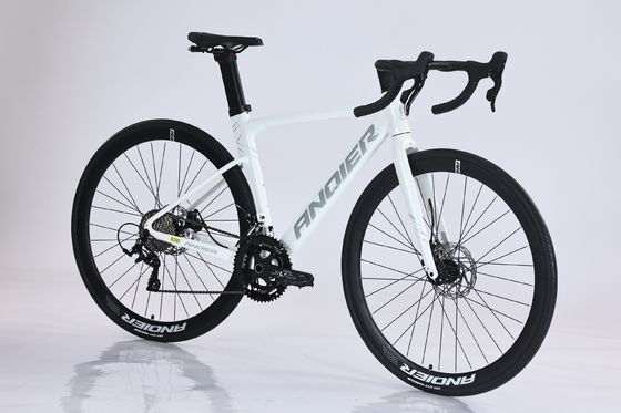 18 Speed Bike Racing Road Bike Featuring SHIMANO BR-R7020 Braking System and Ordinary Pedal Providing Smooth Gear Shifts
