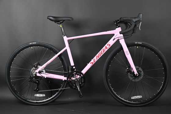 2×7 speed road bicycle customizable Wholesale customizable road bikes Affordable aluminum frame bicycle Lightweight urban commuting road bike