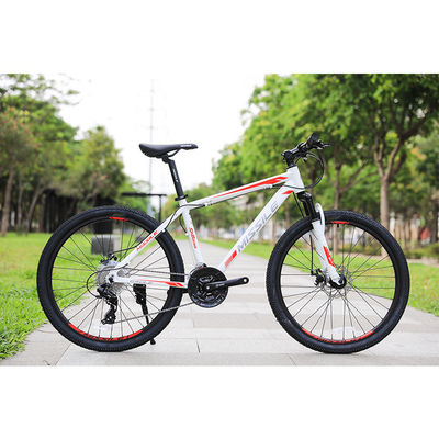 24 Speed Full Suspension Mountain Bike with Aluminum Frame and 26*1.95" Tire Width