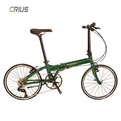 Racing Lightweight Folding Bike 20inch 9 Speed Master V with Aluminum Alloy Fork