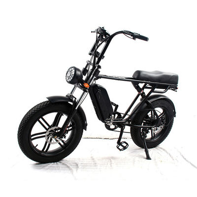 Full Suspension Rear Hub Motor Electric Bike With 48v 1000w Power And REMOVABLE BATTERY