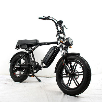 Full Suspension Rear Hub Motor Electric Bike With 48v 1000w Power And REMOVABLE BATTERY