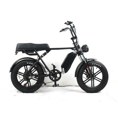 35kg Aluminum Alloy Frame Electric Fat Tire E Bike With Long Range 48v 750W/1000W Motor