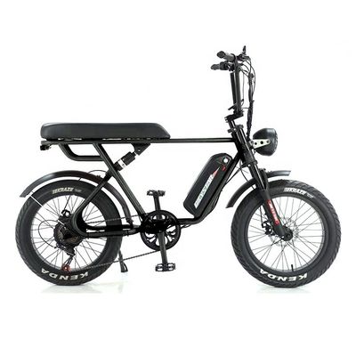 35kg Aluminum Alloy Frame Electric Fat Tire E Bike With Long Range 48v 750W/1000W Motor