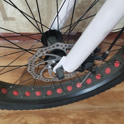 Made 26inch Electric Fat Tire Bike With 48v 500w Motor Lithium Battery Powered