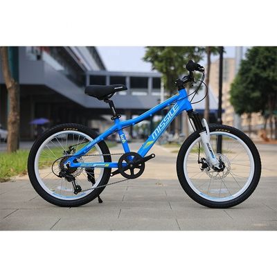 Foldable 20 Inch Mountain Bike For Kids Steel Fork And Outdoor Exploration
