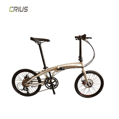 Front And Rear Wheel V Brake 20 Inch Mini Folding Bicycle With SMN 3500 Rear Derailleur