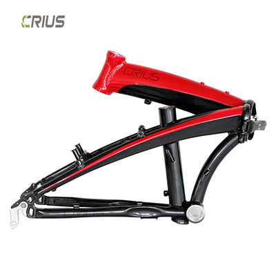 Front And Rear Wheel V Brake 20 Inch Mini Folding Bicycle With SMN 3500 Rear Derailleur