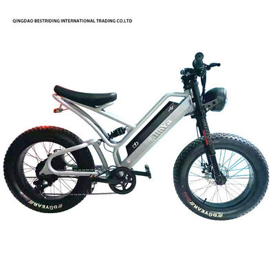 Front Fork Suspension 20 Inch Electric City Bike For Urban Commuters 48V Ebike