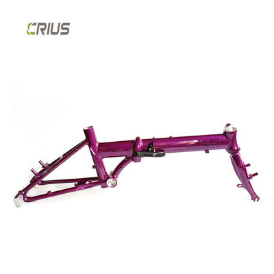 16 Inch Folding Bike With Microshift R9 Rear Derailleur And Xunjie 9s 11-28T Cassette