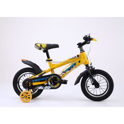 Steel Rim 12 Inch Kids Bike For Small Child Training Wheels Included Low MOQ Bicycle