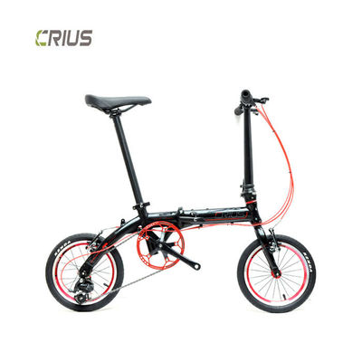 Lightweight Aluminum Alloy Frame Road Race Bike 14 Inch Folding Mini Foldable Bicycle
