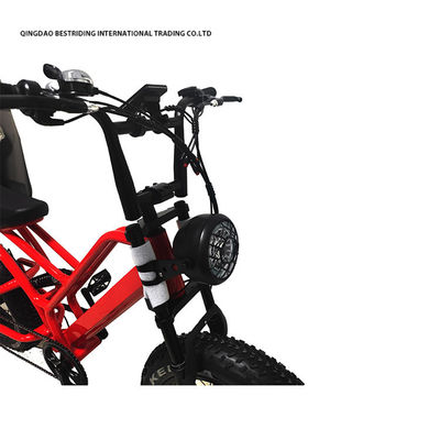 Mechanical Disc Brake Electric Bike 48v 500w Motor Ebike 2 Wheel 20 Inch Fat Tire