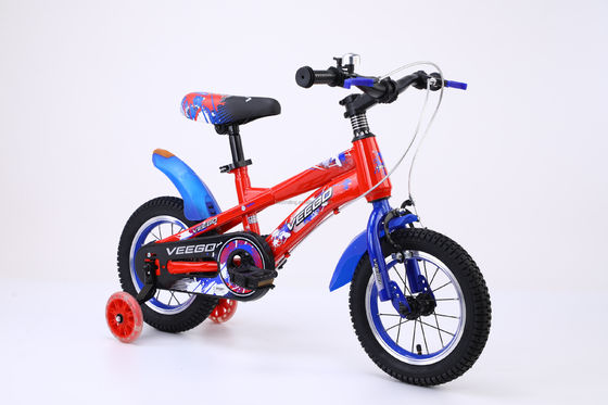 Steel Rim 12 Inch Kids Bike For Small Child Training Wheels Included Low MOQ Bicycle
