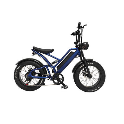 Electronic Fat Tyres Electric Bike 20 Inch Fat Tire 500w Ebike 48v With Smart Type