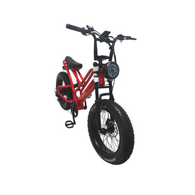 Electronic Fat Tyres Electric Bike 20 Inch Fat Tire 500w Ebike 48v With Smart Type