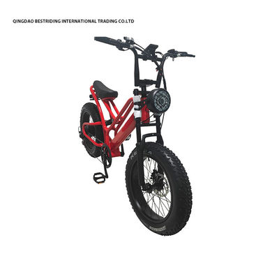 48V10Ah Lithium Battery 5000w Electric Bike For Adults 20 Inch Fat Tire Ebike