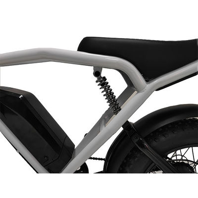 Fast Electric Dirt Bike Mountain City Road EBike With Mechanical Disc Brake In Black