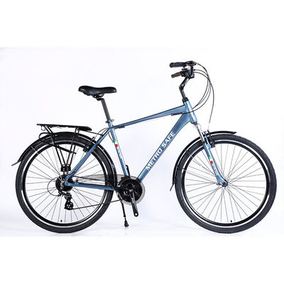700c Men'S Urban City Bike With 24 Speeds And Al Crown Sus Fork