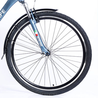 700c Men'S Urban City Bike With 24 Speeds And Al Crown Sus Fork