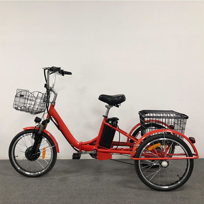Disc Brake 26*4.0 KENDA Tire Electric Tricycle With LCD Display And Foldable Design