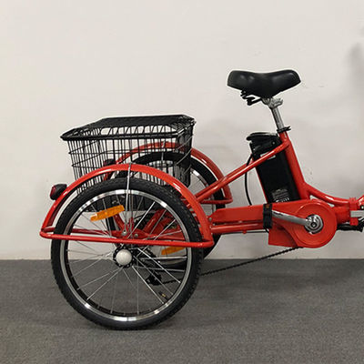Disc Brake 26*4.0 KENDA Tire Electric Tricycle With LCD Display And Foldable Design