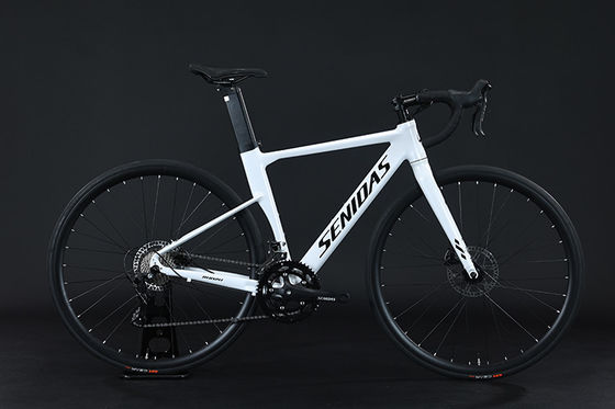 Lightweight Aluminum Frame Road Bicycle With 18 Speed And Hydraulic Brake For Control