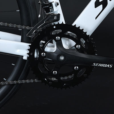 Lightweight Aluminum Frame Road Bicycle With 18 Speed And Hydraulic Brake For Control