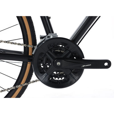 27 Speeds Design Speed Adult 700*35C Flat Bar Road Bike with Customizable Alloy Fork