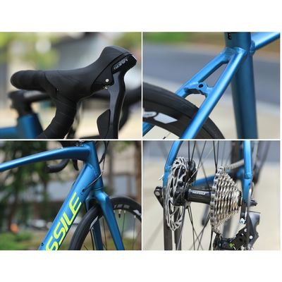 700C Hard Frame Road Bicycle 18 Speed Aluminum Alloy Frame Material 10.5 kg Weight