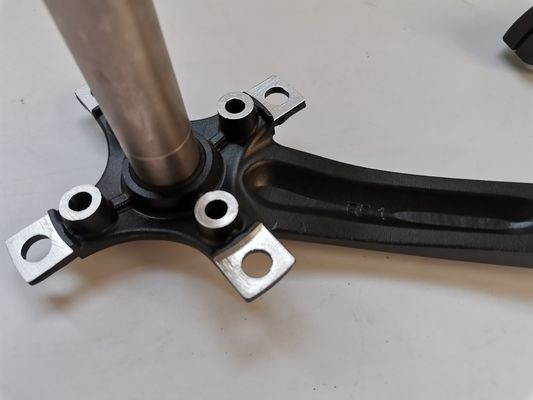 Mountain Bike Crankset 170mm 104BCD Alloy Bicycle Components 790g with Bottom Bracket