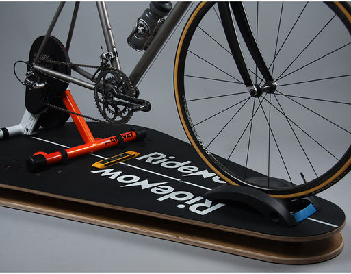 Wooden Platform Cycling Table For Indoor Exercise Bike Training And More Benefits