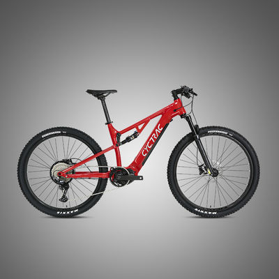 48V Mid Drive Carbon Fiber Thru-Axle Boost Frame Inner Cables Electric Bicycle EM6 Ebike