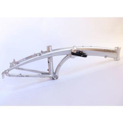 Bicycle Frame OEM Customized Folding Ebike Frame 2900g Gloss Surface Processing Mode