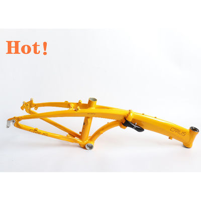 Bicycle Frame OEM Customized Folding Ebike Frame 2900g Gloss Surface Processing Mode