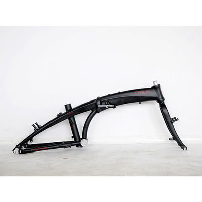 Bicycle Frame OEM Customized Folding Ebike Frame 2900g Gloss Surface Processing Mode