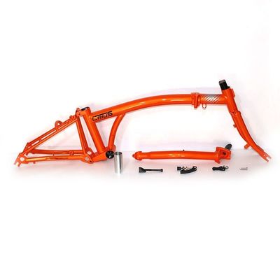 Lightweight 16"-17" CR-MO 4130 Steel Folding Bike for Outdoor Adventures