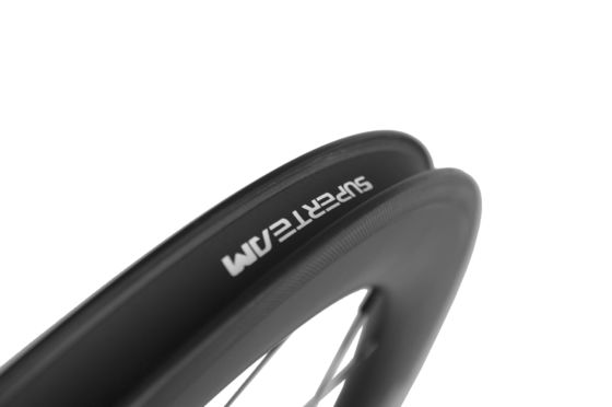 Superteam 38mm Road Wheelset with V Brake Braking System and R13 Black Hub Elbow