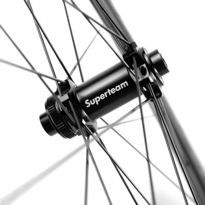 Superteam Tubeless Tubular 25mm Bicycle Rims Carbon Fiber Wheelset for Road Bike