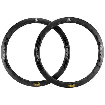 Superteam 50mm Clincher Carbon Fiber Wheel Set 25mm Wide Rim Brake Cycling Bicycle Wheels