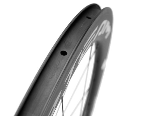 Customizable 45mm Carbon Fiber Road Bicycle Wheelset 700c 20 24h R13 Hub Carbon Wheels