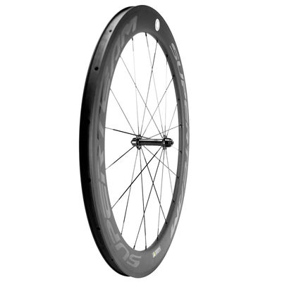 Customizable 45mm Carbon Fiber Road Bicycle Wheelset 700c 20 24h R13 Hub Carbon Wheels