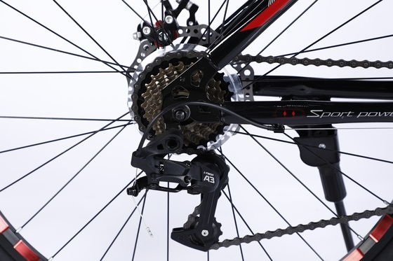 Upland 24 Speeds Steel Frame Mountain Bike with Ltwoo A3 Gear and Lockable Sus Fork