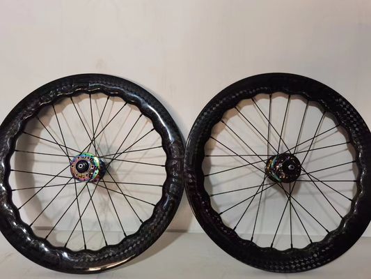 451 Disc Brake Folding Wheel Set Carbon Wheelset with Excellent Performance