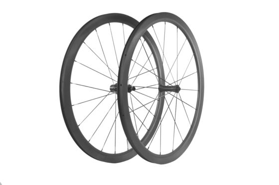 25mm Width 50mm Depth Road Bike Tubeless Carbon Wheel Set 38C-25-R7 and Customization