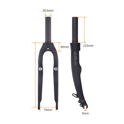 20 Inch Folding Bike Full Carbon Fiber Front Fork 406 C Clip V Brake SP8 451 Crius