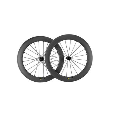 1300kg 451 Carbon Bicycle Wheel Tubeless Ultra Light Toray Carbon Fiber Material
