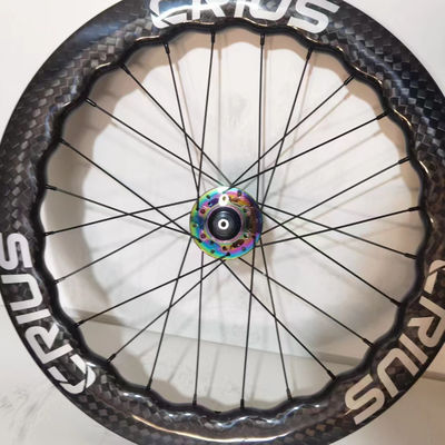BMX Carbon Wheelset 1.8kg Weight for Crius Folding Bike Long-Lasting Performance
