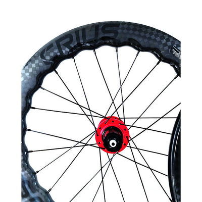 24-30h 20 Inch 451 Carbon Wheelset Foldable Bicycle Wheelset Clincher Disc Brake Carbon Folding Bike Wheels